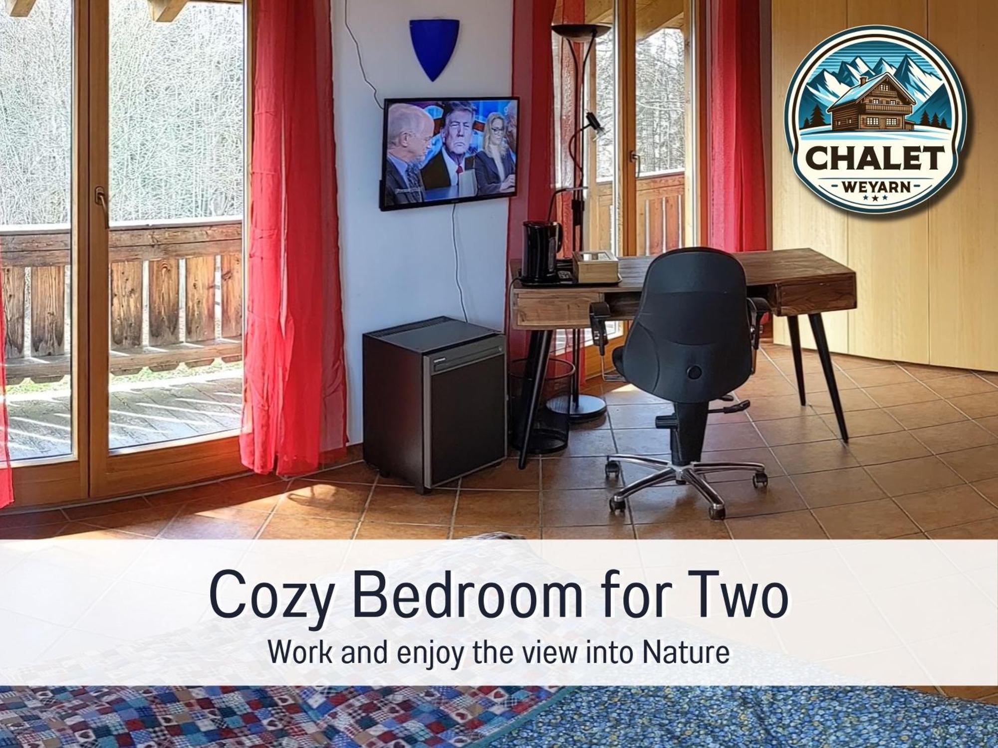 Chalet Weyarn - Doppelzimmer Mit Gartenblick Экстерьер фото
